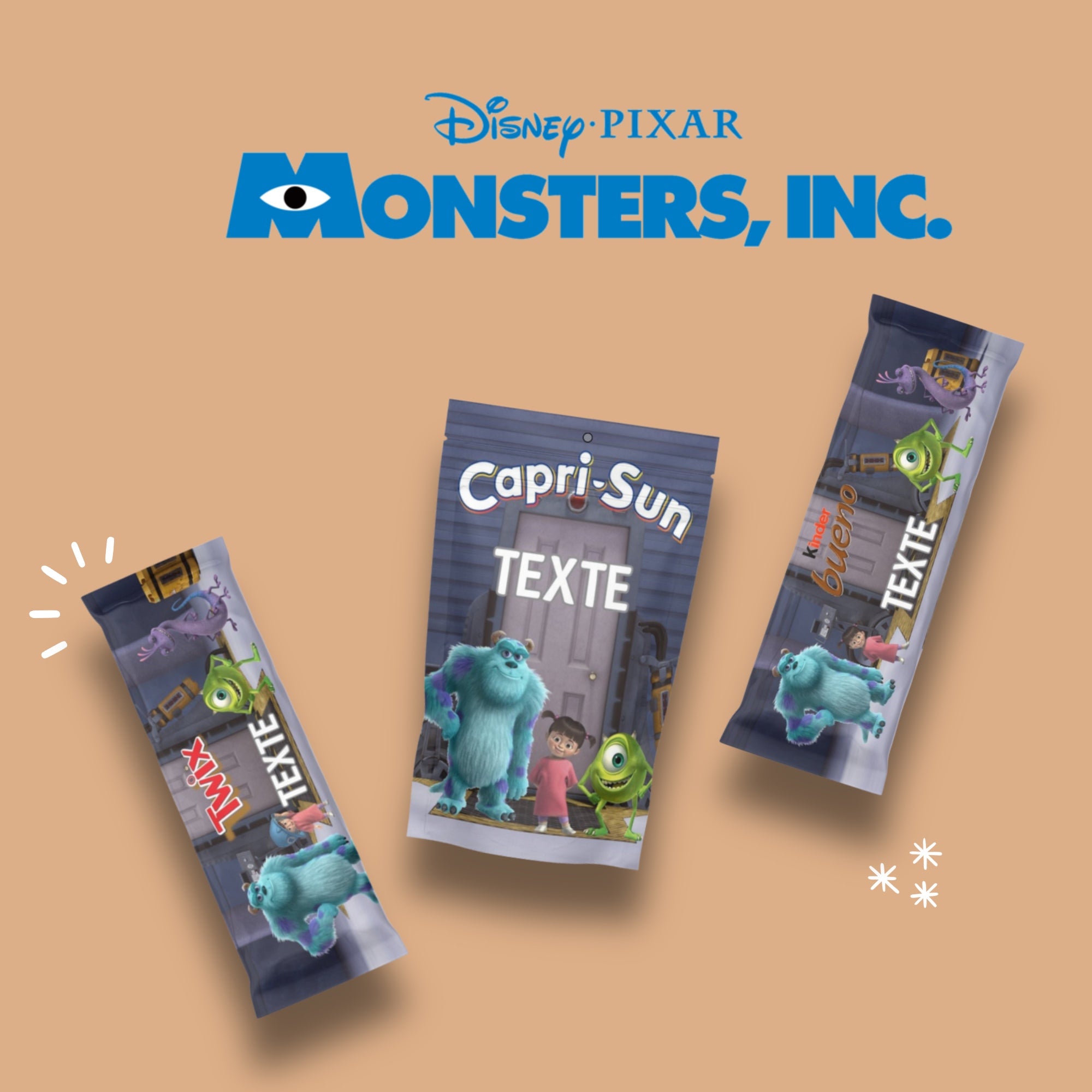 Ajoutez une touche de monstres et de frissons à vos friandises avec nos étiquettes personnalisées pour une fête inoubliable!